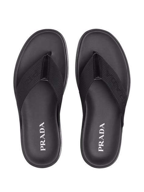 men prada flip flops|prada men's moccasins.